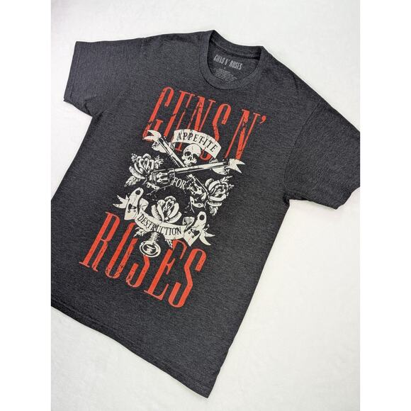 Guns N' Roses Men's Large T-Shirt Appetite For Destruction Skull Genuine Merch T - Picture 4 of 9